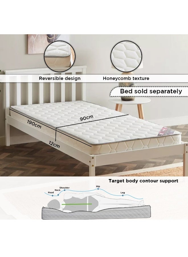 Home Box مرتبة فوم فردية iValue - 90x190x12 سم - Image 3